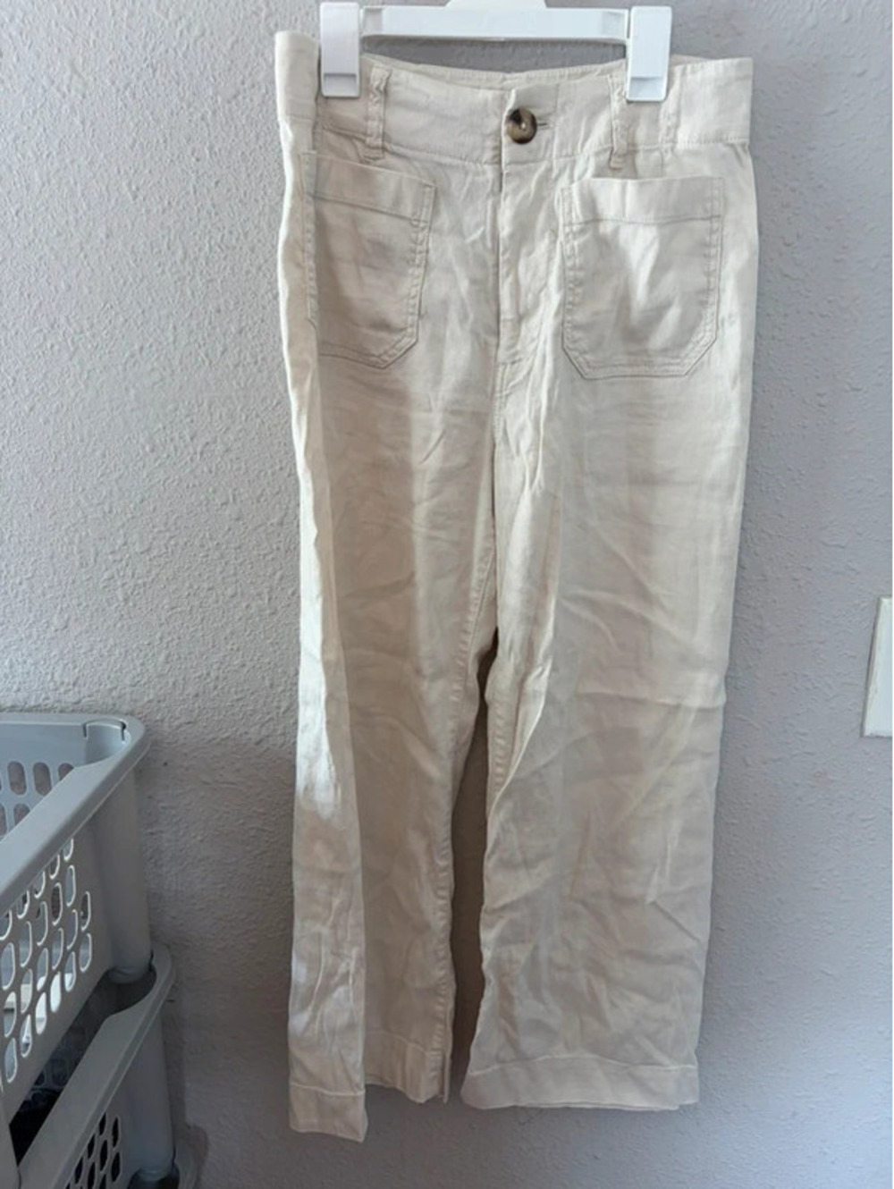 Maeve by Anthropologie The Collete Pant Off White size US 2